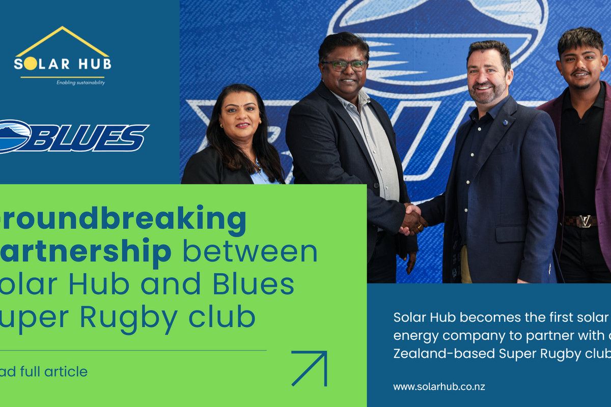 Solar Hub Powers the Blues: A Groundbreaking Partnership for the 2025 Season and beyond