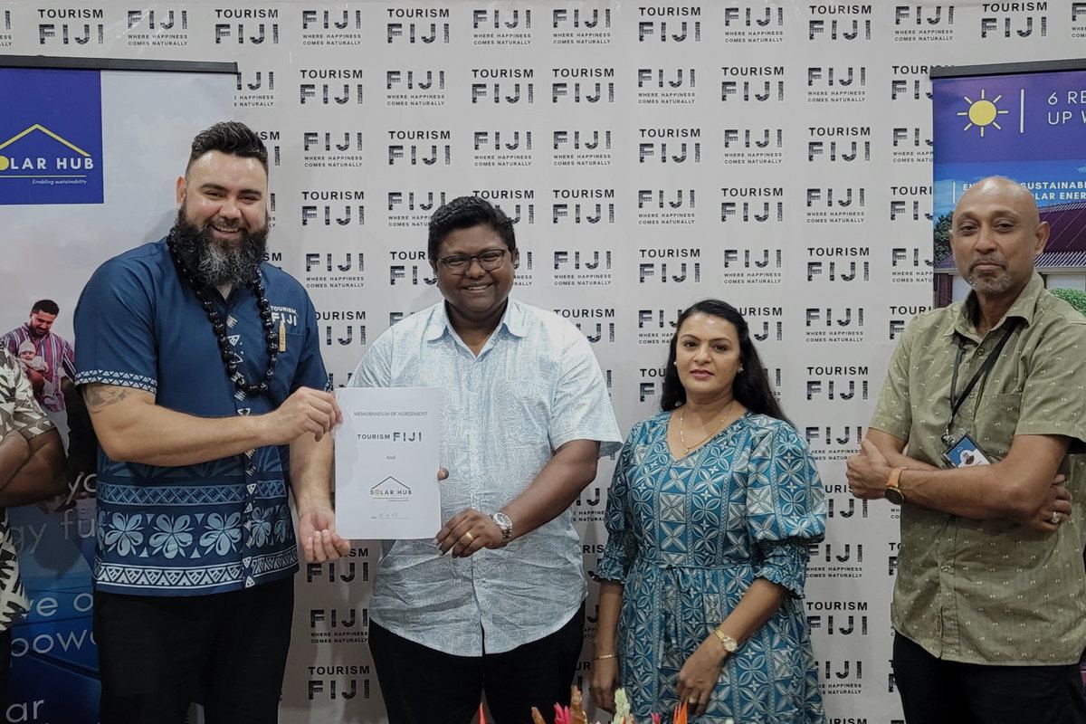 Solar Hub and Tourism Fiji Exclusive Sustainable Partnership 