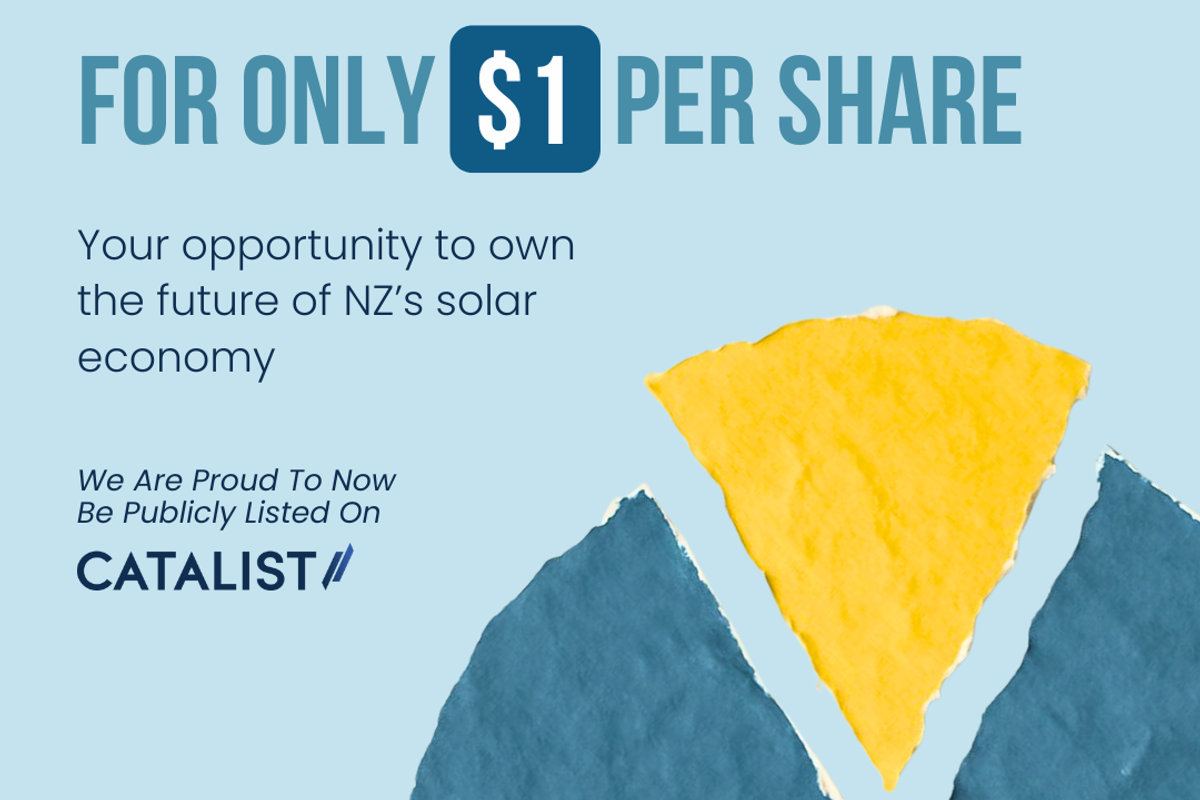 Solar Hub NZ Is Now Listed on Catalist — Powering a Kiwi-Owned Solar Future