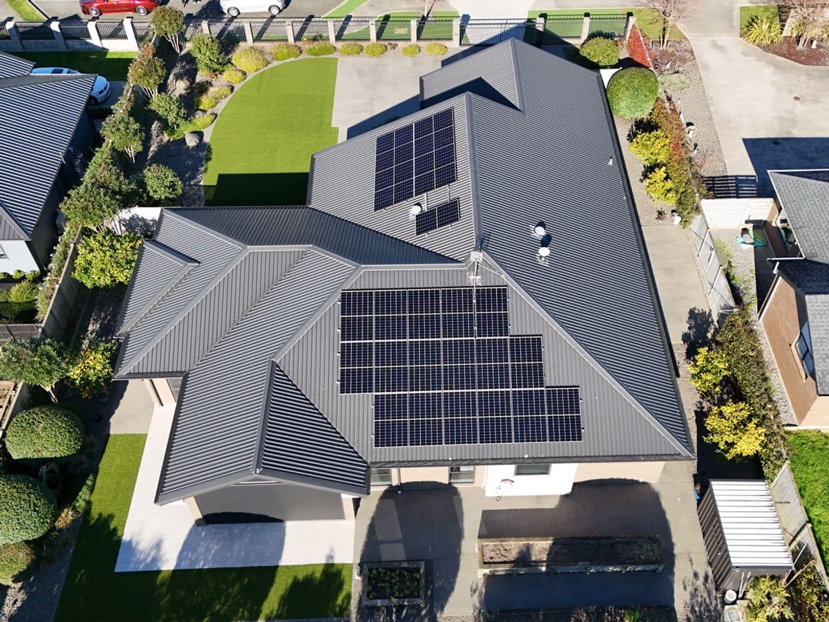 Large residential solar install